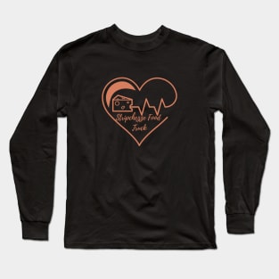 Cheese heartbeat Stripchezze Food Truck Long Sleeve T-Shirt